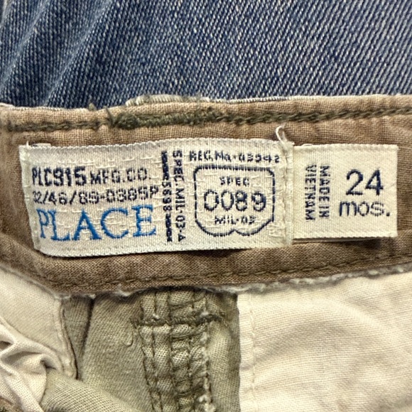 Place Camouflage Cargo Kids Shorts - Picture 2 of 6